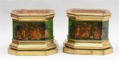 PAIR OF FRENCH BRASS-MOUNTED G