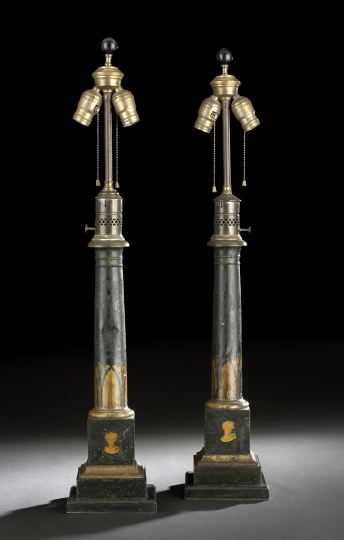 Pair of French Brass-Mounted