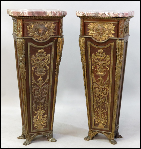 PAIR OF FRENCH BRONZE MOUNTED