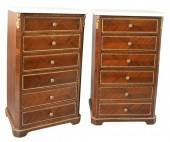 PAIR OF FRENCH BRONZE MOUNTED