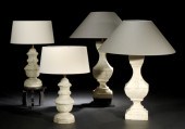 Pair of French Carved and Matt