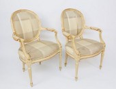 PAIR OF FRENCH CARVED AND GILD