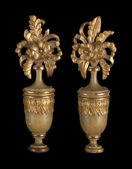 Pair of French Carved Beechwood