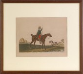 Pair of French colored engravi