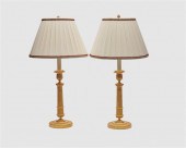 PAIR OF FRENCH EMPIRE GILT BRO