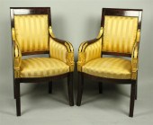 PAIR OF FRENCH EMPIRE STYLE MA