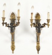 Pair of French Empire Style Wa
