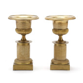 PAIR OF FRENCH EMPIRE STYLE OR