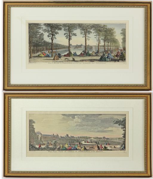 Pair of French Engravingsin the