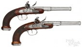 PAIR OF FRENCH FLINTLOCK PISTO