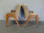 Pair of French Forties Upholst