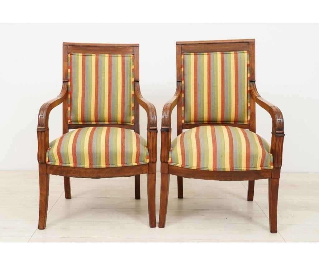 Pair of French fruitwood