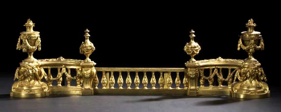 Pair of French Gilt-Brass and