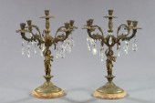 Pair of French Gilt-Brass and