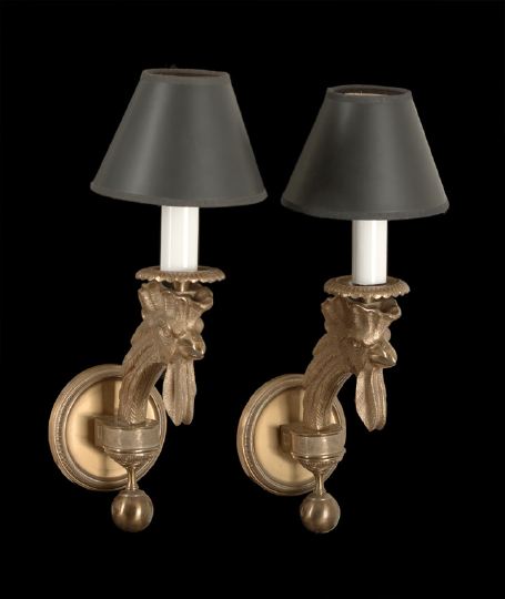Pair of French Gilt-Brass