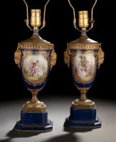 Pair of French Gilt-Brass-Moun