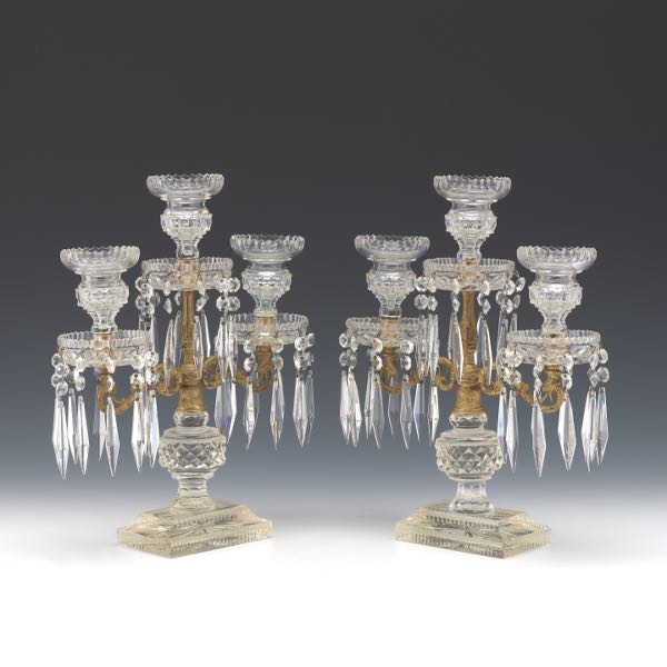 PAIR OF FRENCH GILT BRONZE AND
