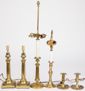 PAIR OF FRENCH GILT BRONZE CAN