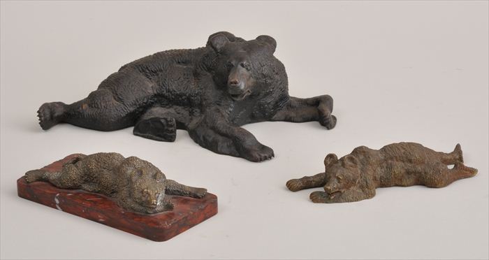 PAIR OF FRENCH GILT-METAL FIGURES