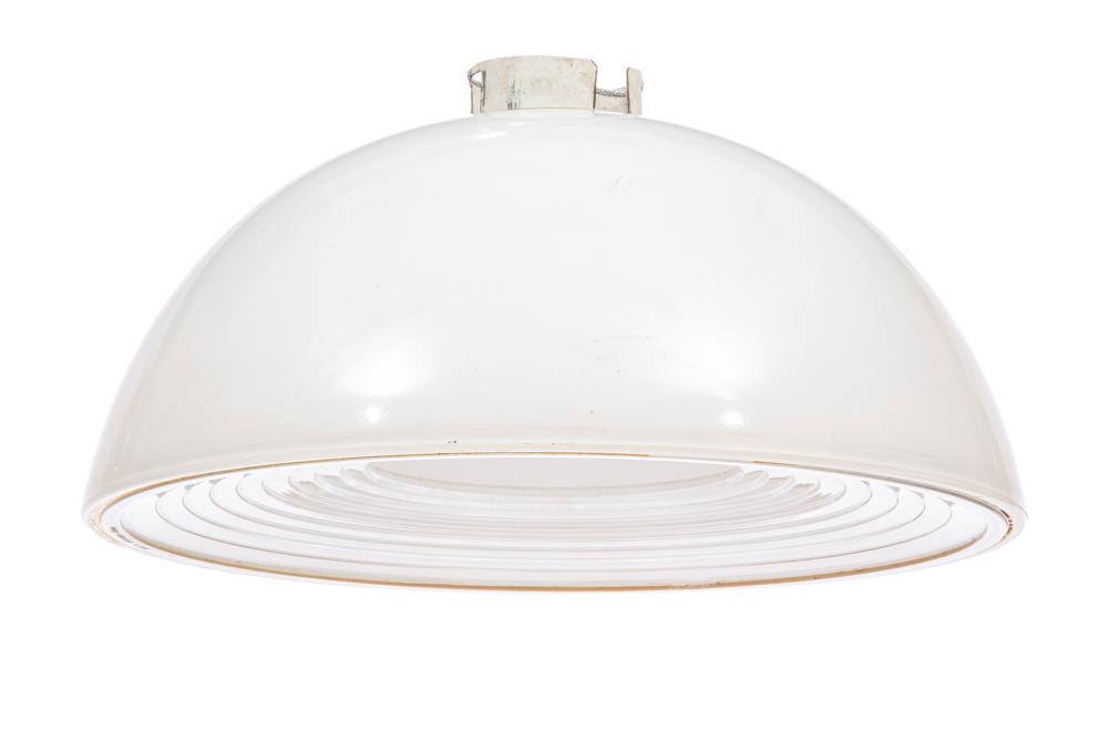 PAIR OF FRENCH GLASS CEILING