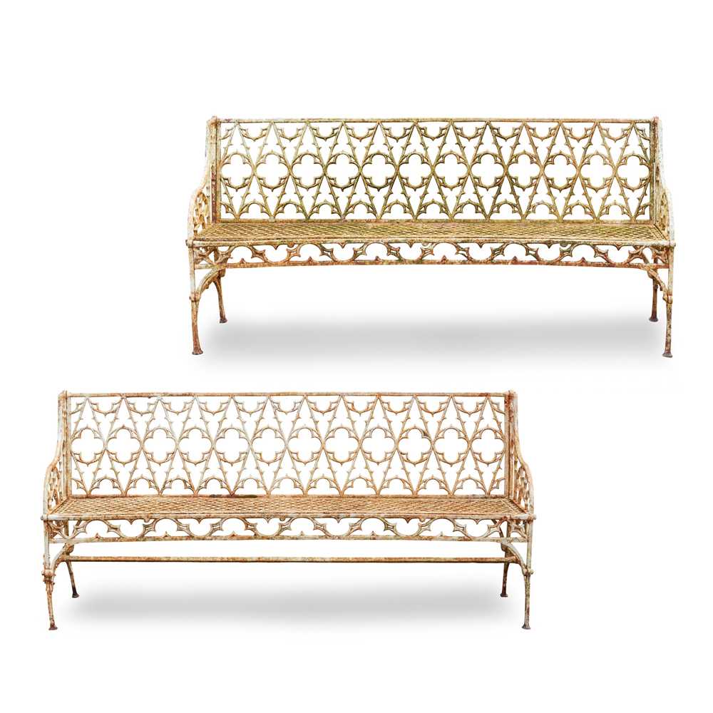 PAIR OF FRENCH GOTHIC REVIVAL