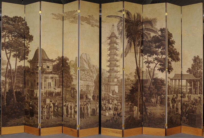 PAIR OF FRENCH GRISAILLE