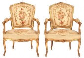 PAIR OF FRENCH LOUIS XV STYLE