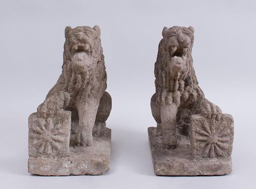 PAIR OF FRENCH MEDIEVAL STYLE