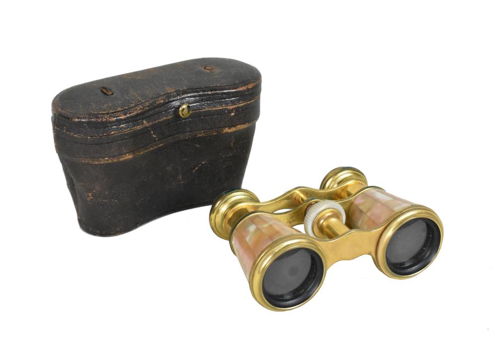 PAIR OF FRENCH MOTHER-OF-PEARL