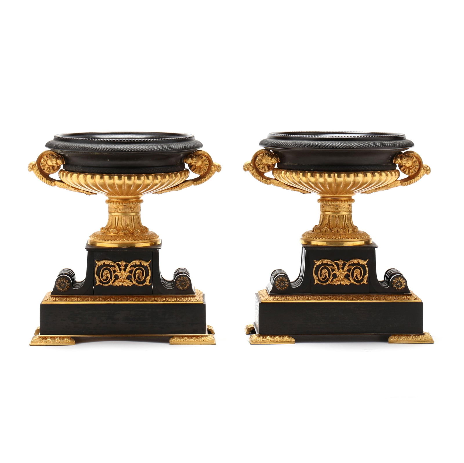 PAIR OF FRENCH ORMOLU MOUNTED