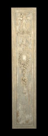 Pair of French Painted Applied