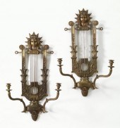 Pair of French Parcel-Argente