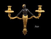 Pair of French Parcel-Ebonized