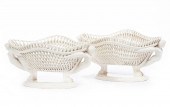 PAIR OF FRENCH PORCELAIN FRUIT