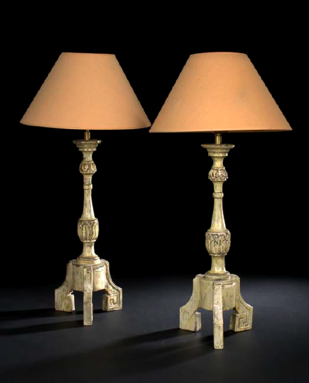 Pair of French Provincial Carved