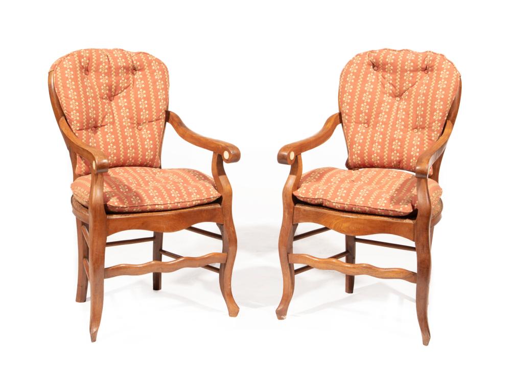 PAIR OF FRENCH PROVINCIAL CARVED