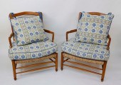 PAIR OF FRENCH PROVINCIAL CHER