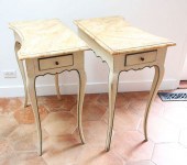PAIR OF FRENCH PROVINCIAL STYL