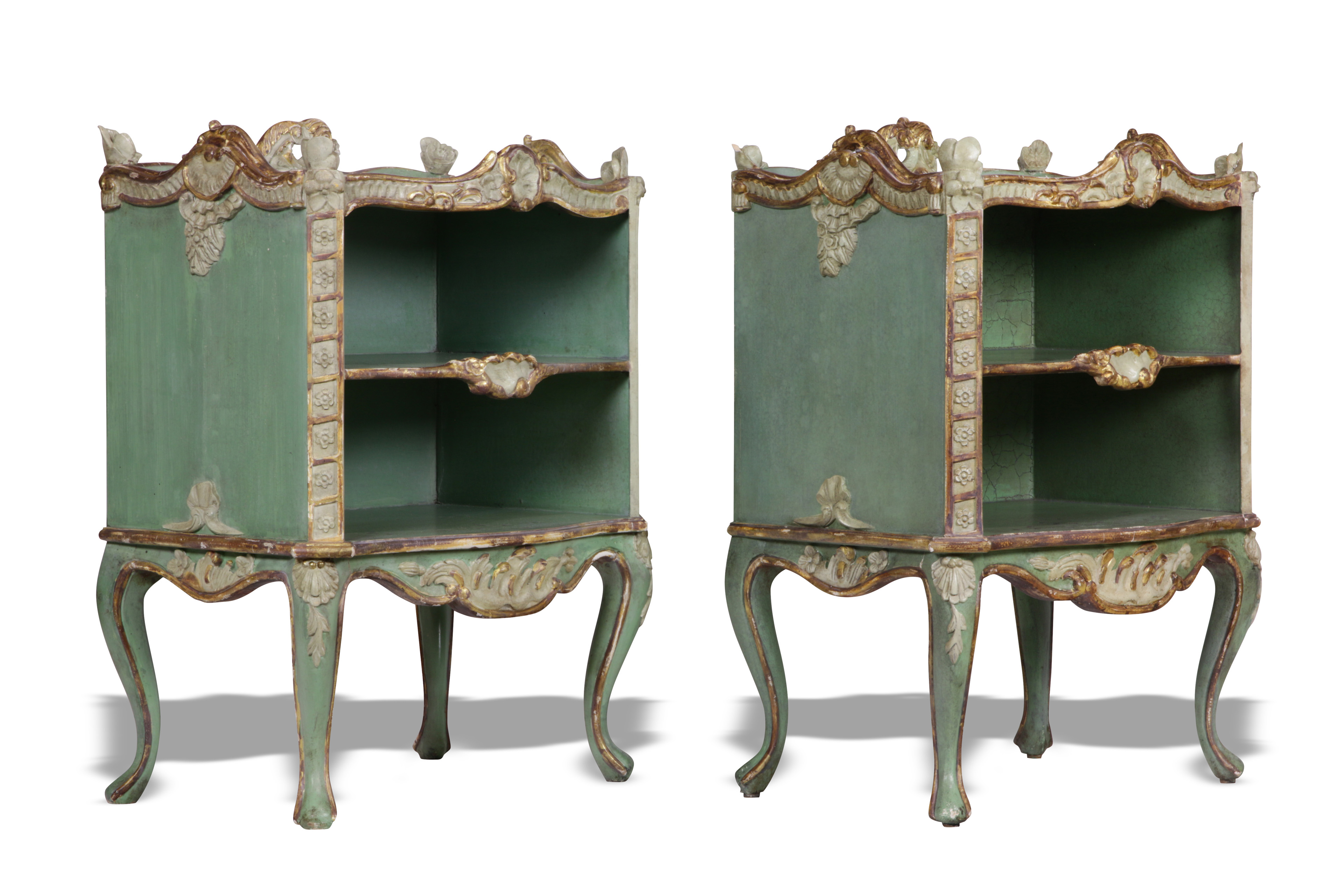 PAIR OF FRENCH PROVINCIAL STYLE