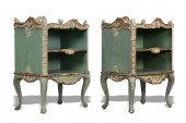 PAIR OF FRENCH PROVINCIAL STYL