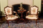 PAIR OF FRENCH ROCOCO REVIVAL-
