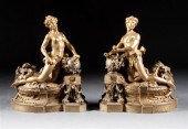 Pair of French Rococo style gi