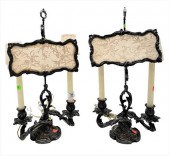 PAIR OF FRENCH ROCOCO STYLE SI