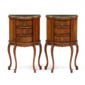 PAIR OF FRENCH STYLE BANDED WA