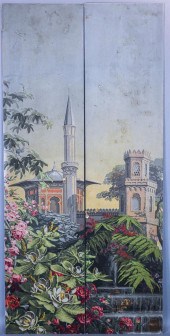 PAIR OF FRENCH VINTAGE ZUBER E