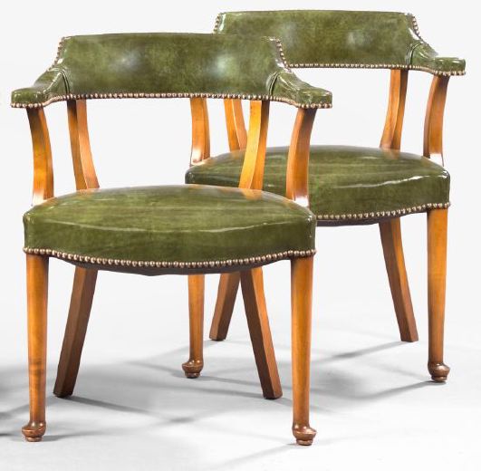Pair of Fruitwood and