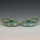 Pair of Fulper Arts & Crafts c