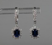 PAIR OF GABRIEL & CO 14-KARAT