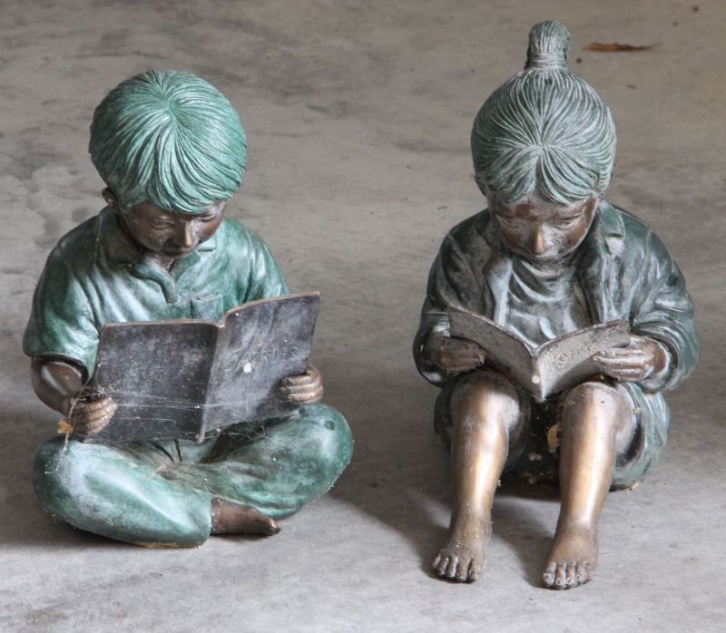 Pair of Garden Sculpturesboth of