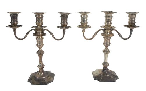 PAIR OF GEBELEIN STERLING SILVER